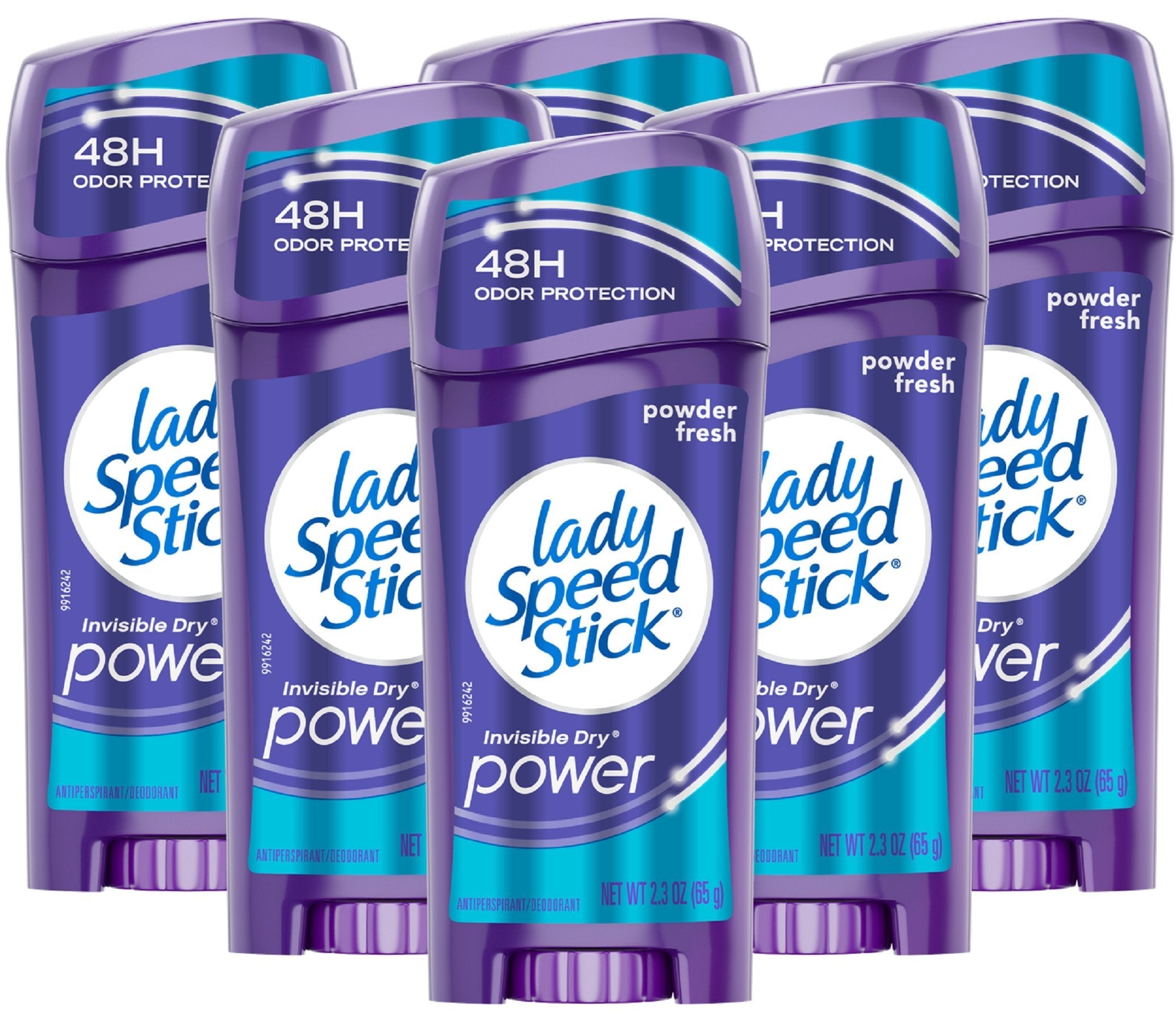 Product image of Lady Speed Stick Invisible Dry Power Underarm antiperspirant Powder Fresh Women 2.3 oz 2.3 oz Pack of 6